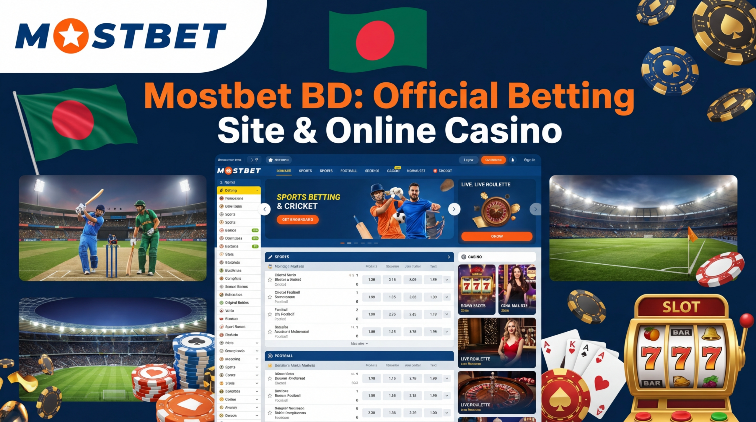 Mostbet Bangladesh: Live Cricket Betting & Best Odds